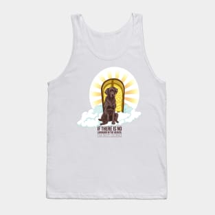 Labrador Dog in the sky Tank Top